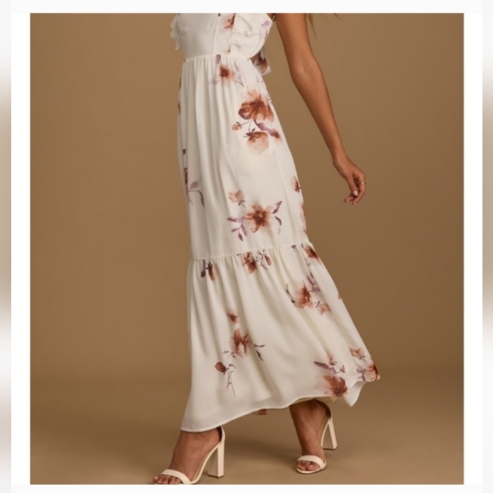 Stylish Floral Maxi Dress